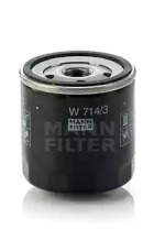 Масляный фильтр W 714/3 MANN-FILTER