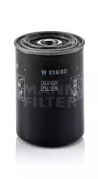 Масляный фильтр W 816/80 MANN-FILTER - фото №1