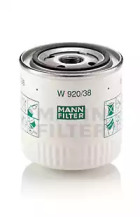 Масляный фильтр W 920/38 MANN-FILTER