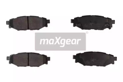 Комплект тормозных колодок, дисковый тормоз 19-1447 MAXGEAR - фото №1
