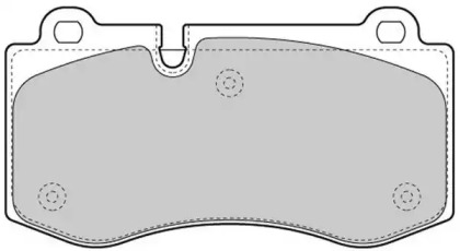 Комплект тормозных колодок, дисковый тормоз FBP-1569 FREMAX
