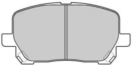 Комплект тормозных колодок, дисковый тормоз FBP-1668 FREMAX