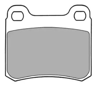Комплект тормозных колодок, дисковый тормоз FBP-0425-01 FREMAX - фото №1