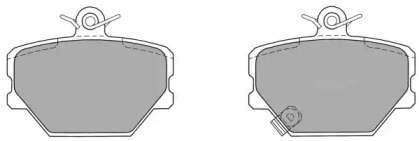 Комплект тормозных колодок, дисковый тормоз FBP-1133 FREMAX