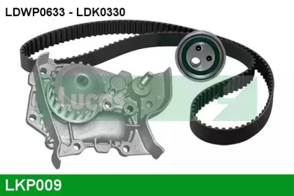 Водяной насос + комплект зубчатого ремня LKP009 LUCAS ENGINE DRIVE - фото №1