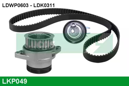 Водяной насос + комплект зубчатого ремня LKP049 LUCAS ENGINE DRIVE - фото №1