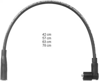 Комплект кабелів високовольтних CLS005 CHAMPION - фото №1