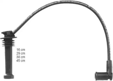 Комплект кабелів високовольтних CLS016 CHAMPION - фото №1