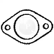 Уплотнительное кольцо, труба выхлопного газа S433G02 NPS - фото №1