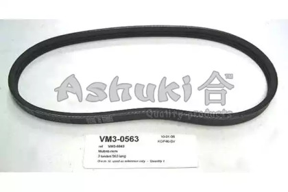 Поликлиновой ремень VM3-0563 ASHUKI - фото №1
