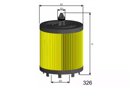 Масляный фильтр L024 MISFAT