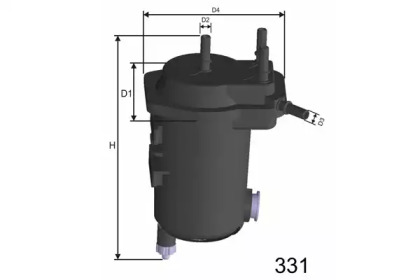 Топливный фильтр F113A MISFAT