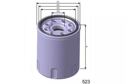 Масляный фильтр Z693 MISFAT