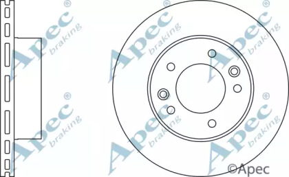 Тормозной диск DSK770 APEC braking - фото №1