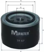 Масляный фильтр TF 57 MFILTER - фото №1