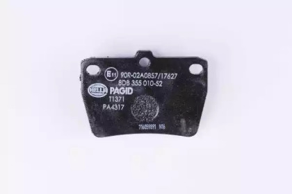 Комплект тормозных колодок, дисковый тормоз 8DB 355 010-521 HELLA PAGID - фото №3