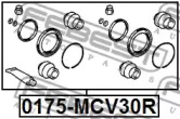 Ремкомплект, тормозной суппорт 0175-MCV30R FEBEST - фото №2
