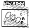 Ремкомплект, тормозной суппорт 2475-LOG FEBEST - фото №2