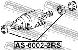  AS-6002-2RS FEBEST - фото №2