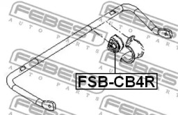 Опора, стабилизатор FSB-CB4R FEBEST - фото №2