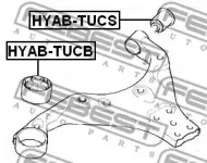 Подвеска, рычаг независимой подвески колеса HYAB-TUCS FEBEST - фото №2