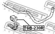 Опора, стабилизатор TSB-230R FEBEST - фото №2