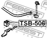 Опора, стабилизатор TSB-506 FEBEST - фото №2