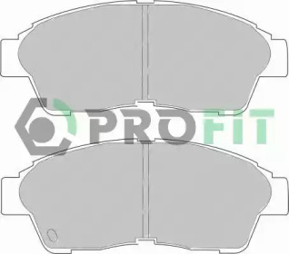 Комплект тормозных колодок, дисковый тормоз 5000-0867 PROFIT - фото №1