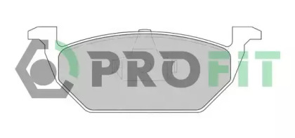 Комплект тормозных колодок, дисковый тормоз 5000-1094 PROFIT - фото №1