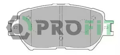 Колодки тормозные дисковые 5000-1620 PROFIT