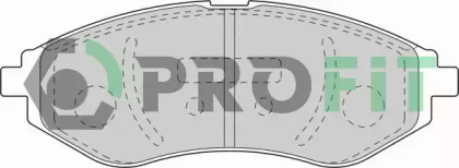 Комплект тормозных колодок, дисковый тормоз 5000-1699 PROFIT - фото №1