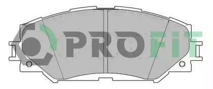 Колодки тормозные дисковые 5000-2012 PROFIT