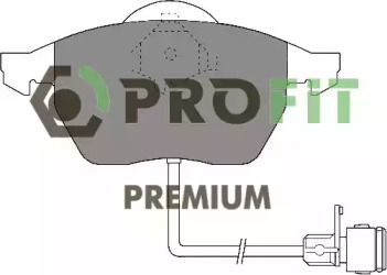 Комплект тормозных колодок, дисковый тормоз 5005-0590 PROFIT - фото №1