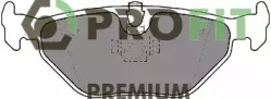 Комплект тормозных колодок, дисковый тормоз 5005-1301 PROFIT - фото №1