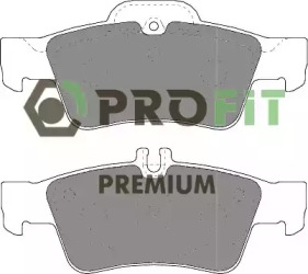 Комплект тормозных колодок, дисковый тормоз 5005-1526 PROFIT - фото №1