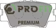 Комплект тормозных колодок, дисковый тормоз 5005-2015 PROFIT