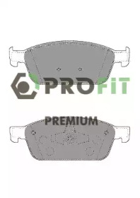 Комплект тормозных колодок, дисковый тормоз 5005-4416 PROFIT