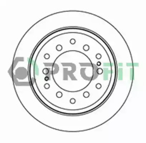 Тормозной диск 5010-2015 PROFIT