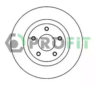 Тормозной диск 5010-2019 PROFIT - фото №1