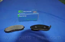 Комплект тормозных колодок, дисковый тормоз PKA-007 PARTS-MALL - фото №2