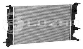 Радиатор, охлаждение двигателя LRc 0902 LUZAR - фото №1