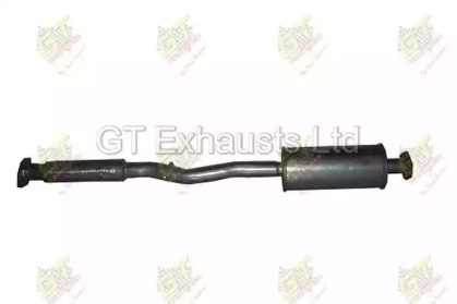 Средний глушитель выхлопных газов GDN284 GT Exhausts - фото №1