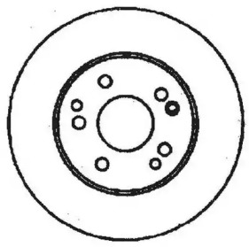 Тормозной диск 561333JC JURID - фото №1