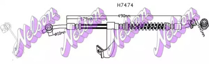 Тормозной шланг H7474 BROVEX-NELSON - фото №1