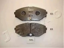 Комплект тормозных колодок, дисковый тормоз 50120 JAPKO