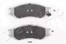 Комплект тормозных колодок, дисковый тормоз 50150 JAPKO