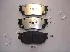 Комплект тормозных колодок, дисковый тормоз 50305 JAPKO