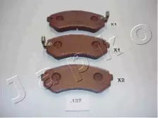 Комплект тормозных колодок, дисковый тормоз 51137 JAPKO