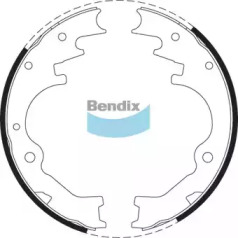 Комплект тормозных колодок BS1665 BENDIX-AU - фото №1