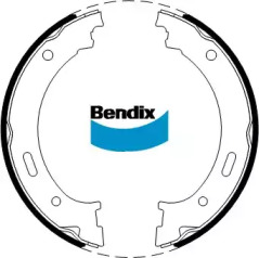 Комплект тормозных колодок BS5254 BENDIX-AU - фото №1